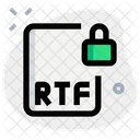 Rtf File Lock  Icon