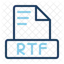 Rtf Dokument Daten Symbol