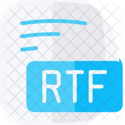 -rtf-rich-text-format-flat-style-icon  Icon