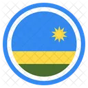 Ruanda Pais Nacional Icono