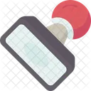 Rubber Stamp Ink Icon