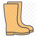 Rubber Boots Shoes Farming Icon