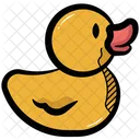 Rubber Duck Quack Duck Icon