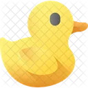 Rubber Duck Duck Toy Icon