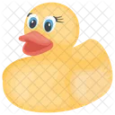 Rubber Duck Toy Animal Bathing Toy Icon