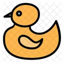 Rubber Duck Duck Kid And Baby Icon