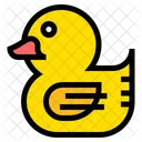Rubber Duck Duck Baby Toy Icon