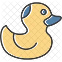 Rubber Duck Baby Duck Icon