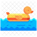 Rubber Duck Toy Pool Icon
