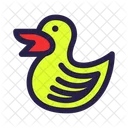 Rubber Duck Duck Rubber Icon