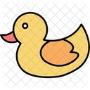 Rubber Duck Duck Toy Icon
