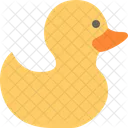 Rubber Duck Duck Toy Icon