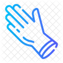Rubber Glove Hand Latex Icon
