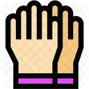 Rubber Glove Glove Cleaning Icon