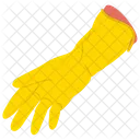 Rubber Glove Glove Yellow Gloves Icon