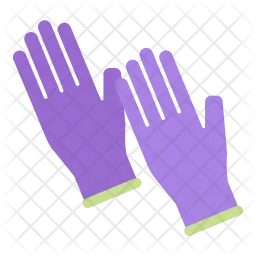 Rubber gloves  Icon