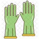Rubber Gloves Gloves Protection Icon