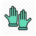 Rubber Gloves Gloves Protection Icon