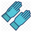Rubber Gloves Latex Gloves Safety Gloves Icon