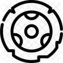 Rubber Material Elastic Icon