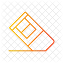 Rubber Clear Erase Icon