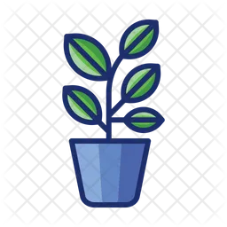 Rubber Plant  Icon