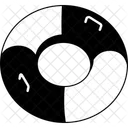 Rubber Ring Marine Safety Icon