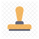 Rubber Stamp Wooden Stamp Office Stamp Icon