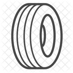 Rubber tire Icon