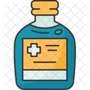 Rubbing Alcohol Disinfectant Icon