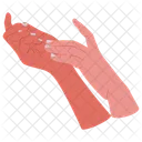 Rubbing Rubbing Hands Rubbing Therapy Icon