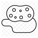 Rubbing Sponge  Icon