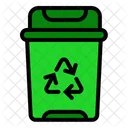 Rubbish Bin Garbage Can Dustbin Icon