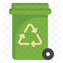 Rubbish Bin Garbage Arrow Icon