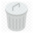 Rubbish Container Dustbin Garbage Can Icon