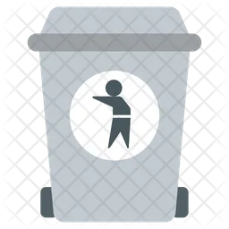 Rubbish Container  Icon