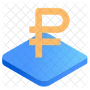 Rubel Currency Coin Icon