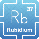 Rubidium Preodic Table Preodic Elements Icon