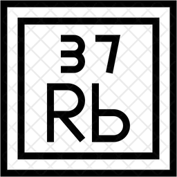 루비듐  아이콘