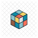 Rubik Play Toy Icon
