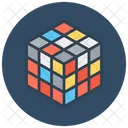 Rubiks Cube Puzzle Cube 3 D Cube Icon