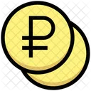 Ruble Coins  Icon