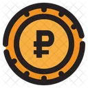 Ruble Currency Exchange Digital Currency Icon