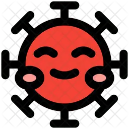 Rubor Emoji Icono