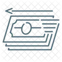 Ruckbuchung Geld Zuruck Geld Symbol