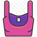 Ruckenfrei Crop Top Symbol