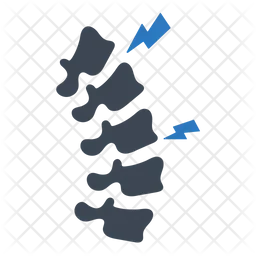 Rückenschmerzen  Symbol