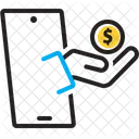 Ruckzahlung Zahlung Abfindung Symbol