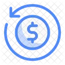 Ruckerstattung Geld Finanzen Symbol