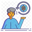 Erstattung Symbol